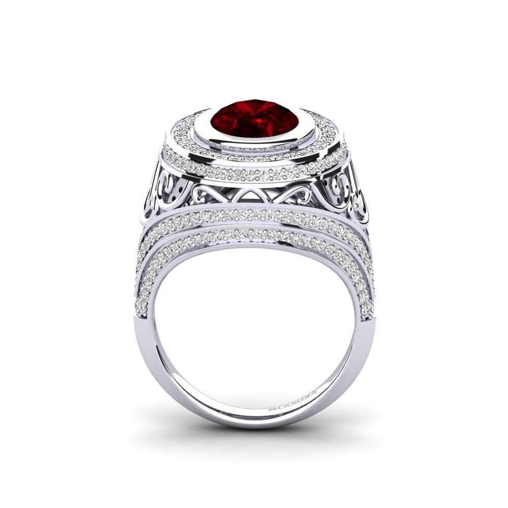 Granate Anillo de compromiso Tiyelle