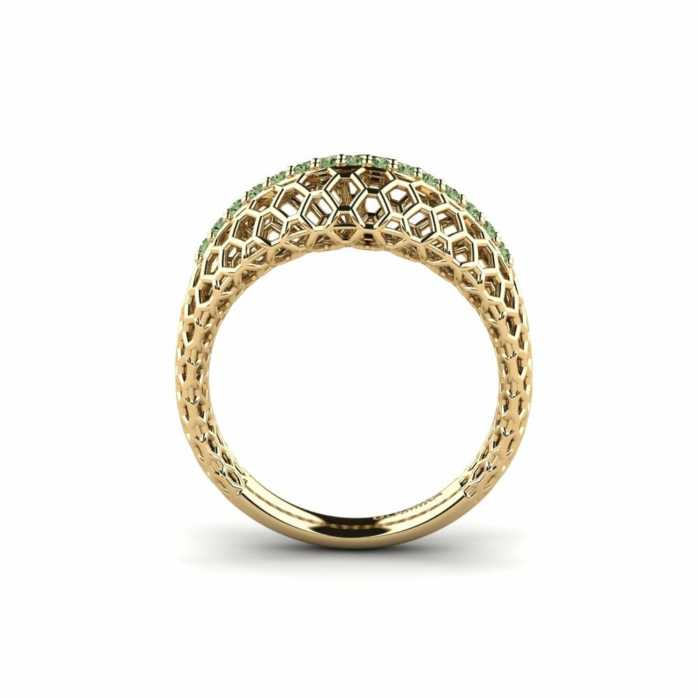 Diamante Verde Anillo Torpatira