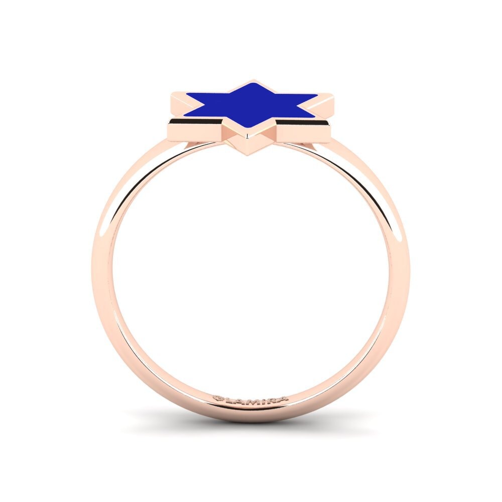 14ct Rose Gold Ring Totter