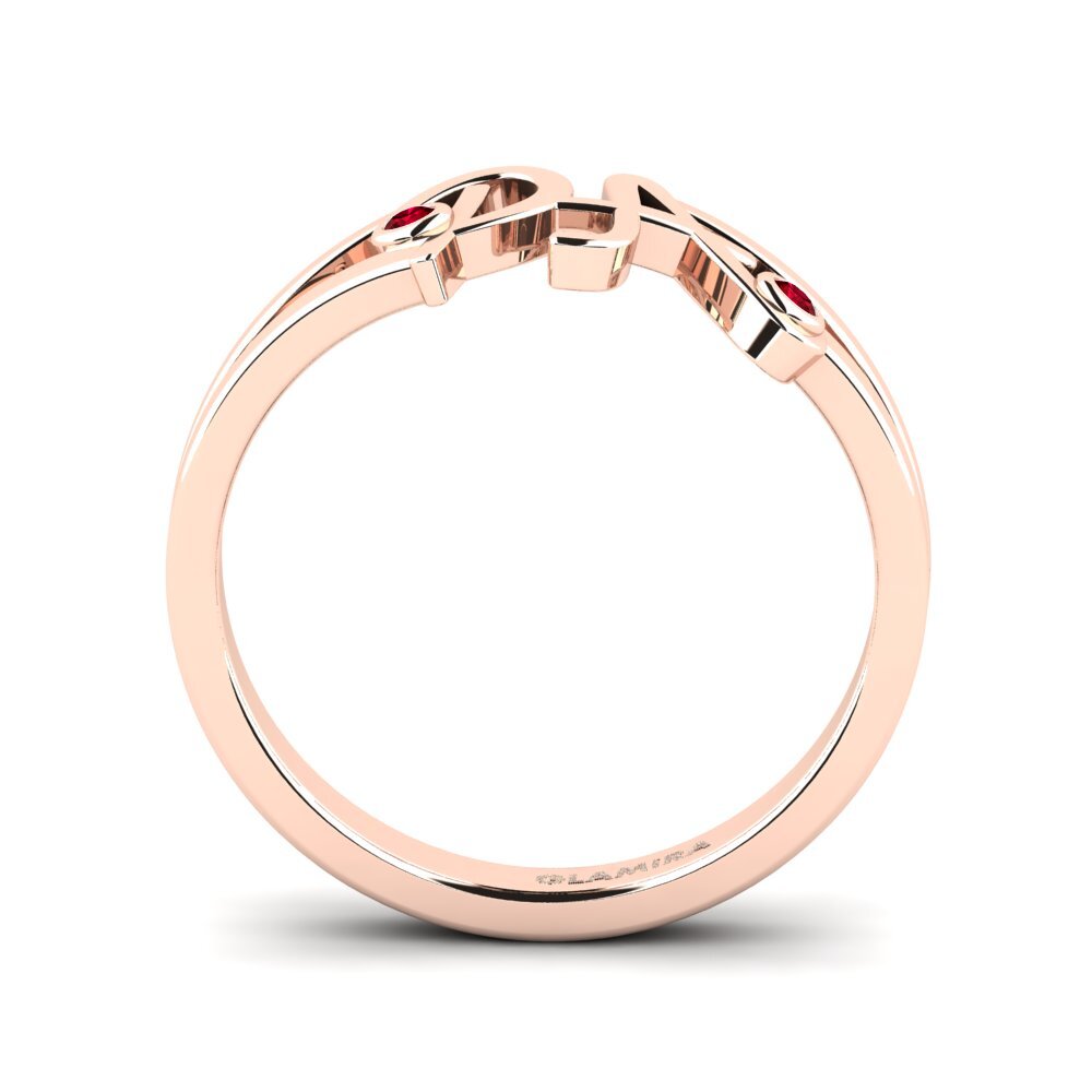 Red Zirconia Ring Tova