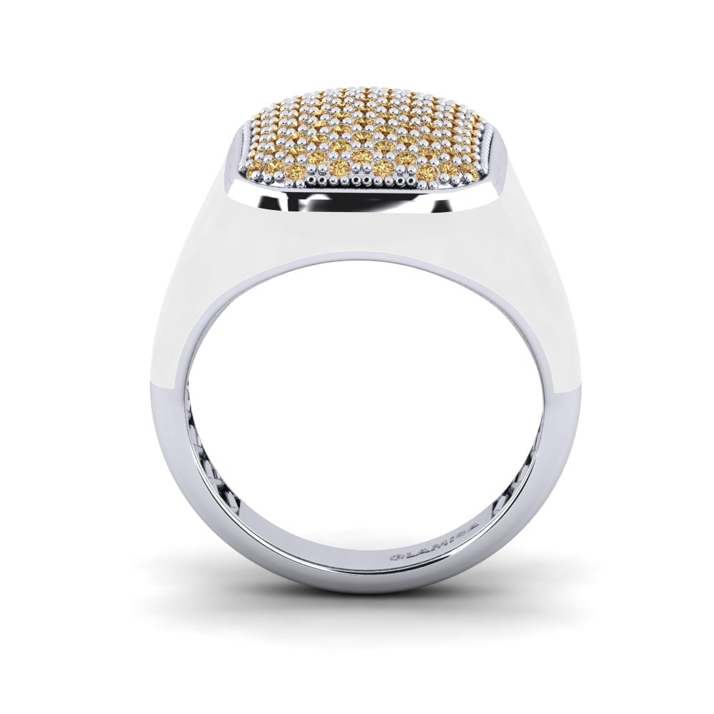 Brown Diamond Ring Tqral Women