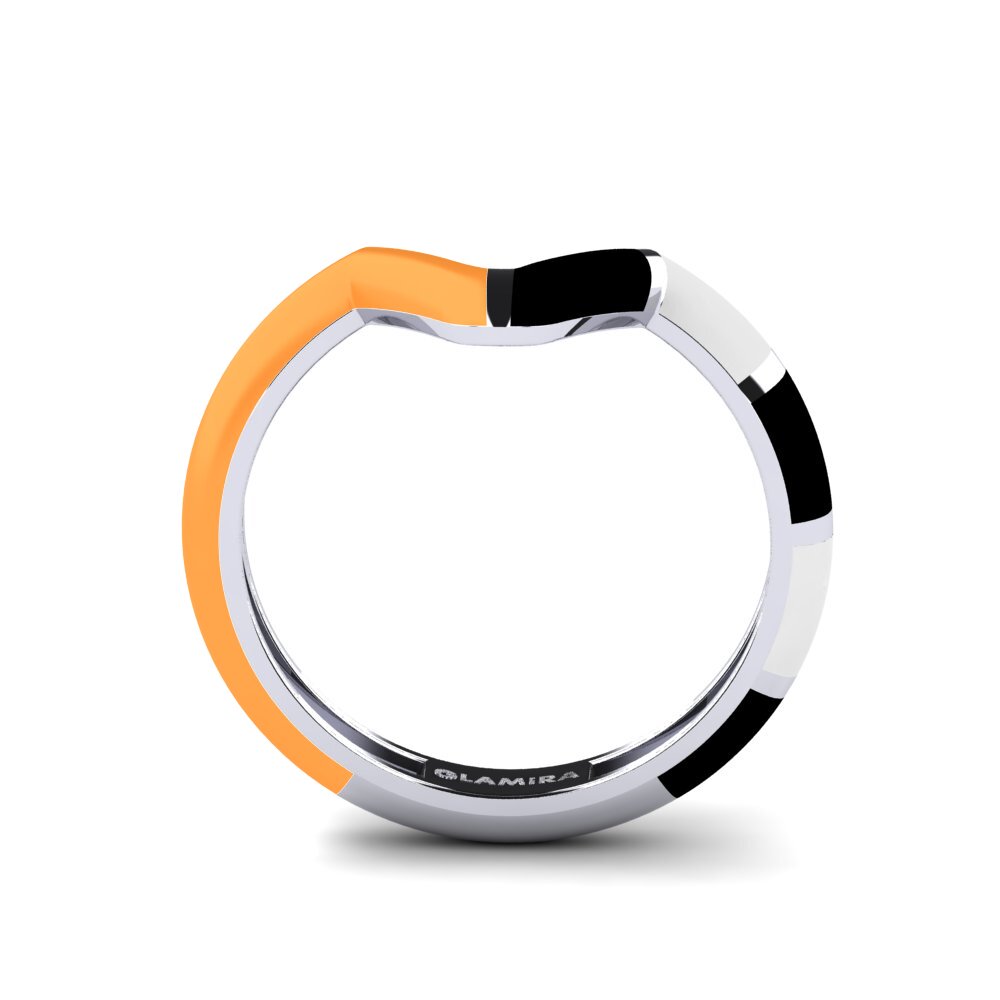 950 Platin Ring Tranglo A