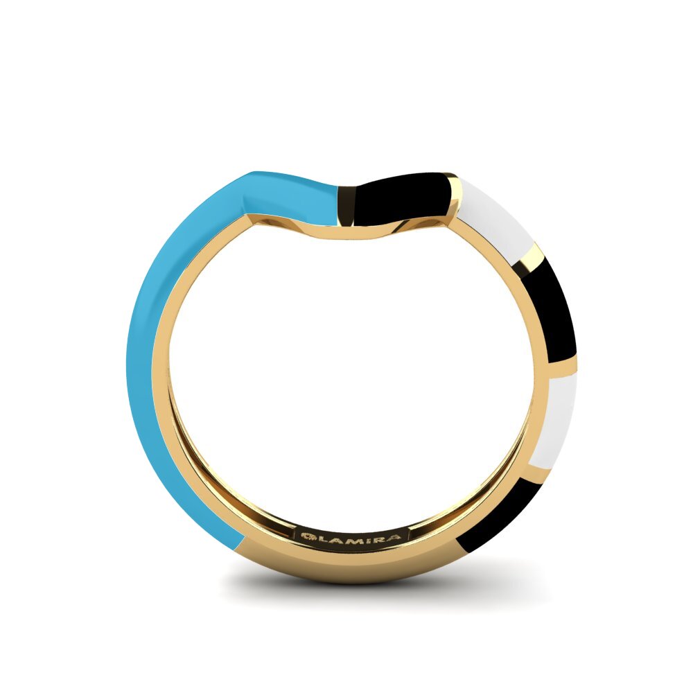 18ct Yellow Gold Ring Tranglo A