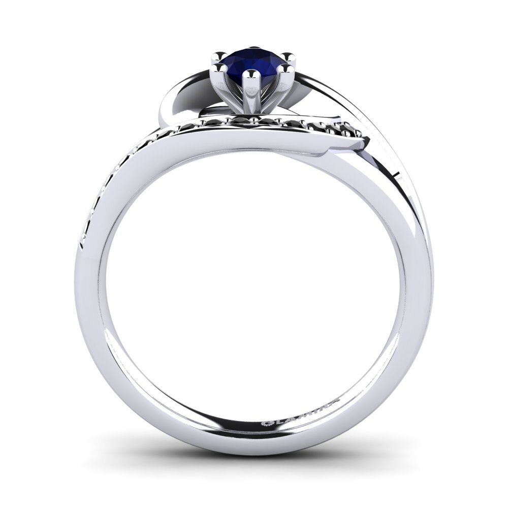 Zafiro Anillo de compromiso Trina