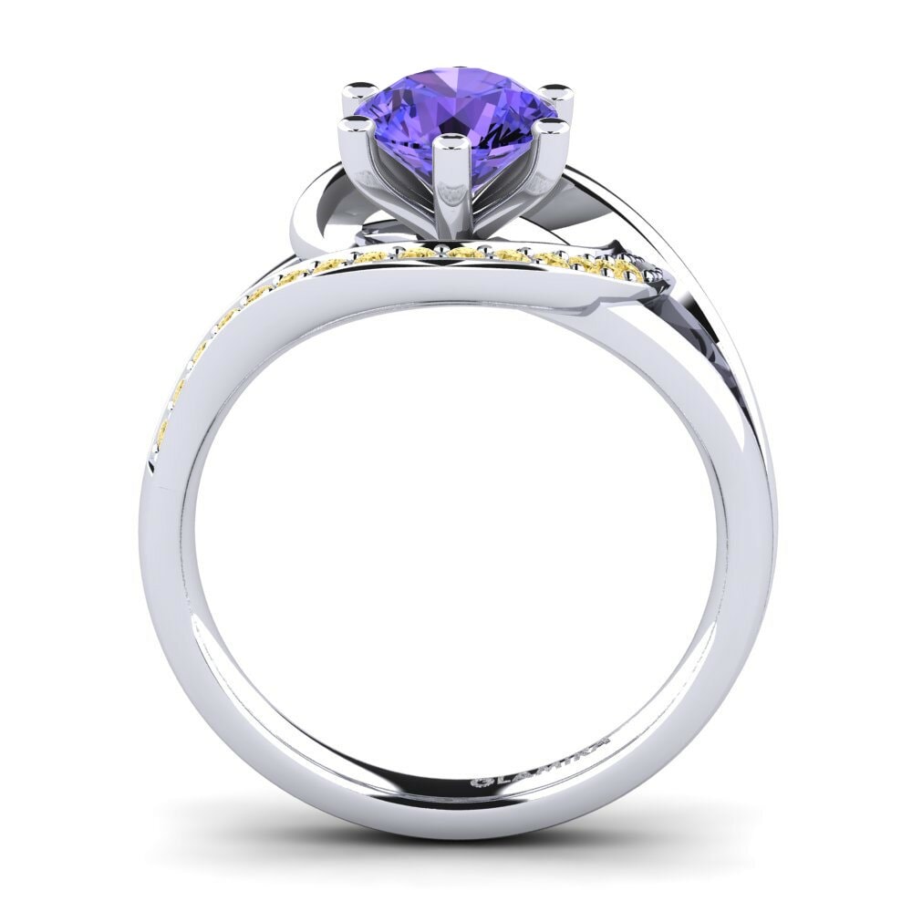 Tanzaniet Verlovingsring Trina 1.0 crt
