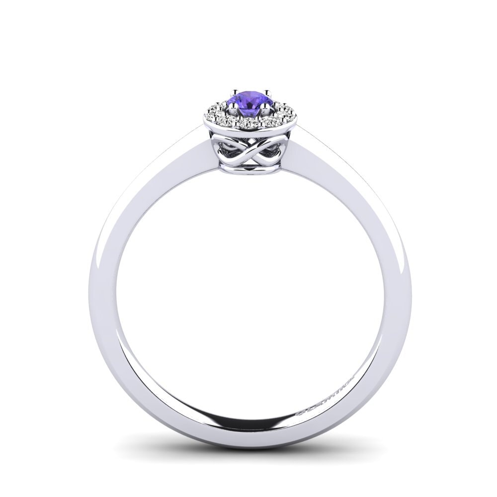 Tanzanite Engagement Ring Tropius