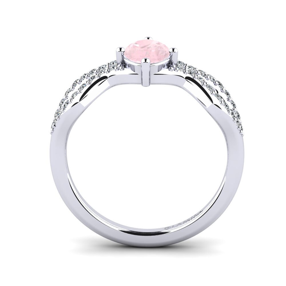 Rose Quartz Women's Ring Tspr