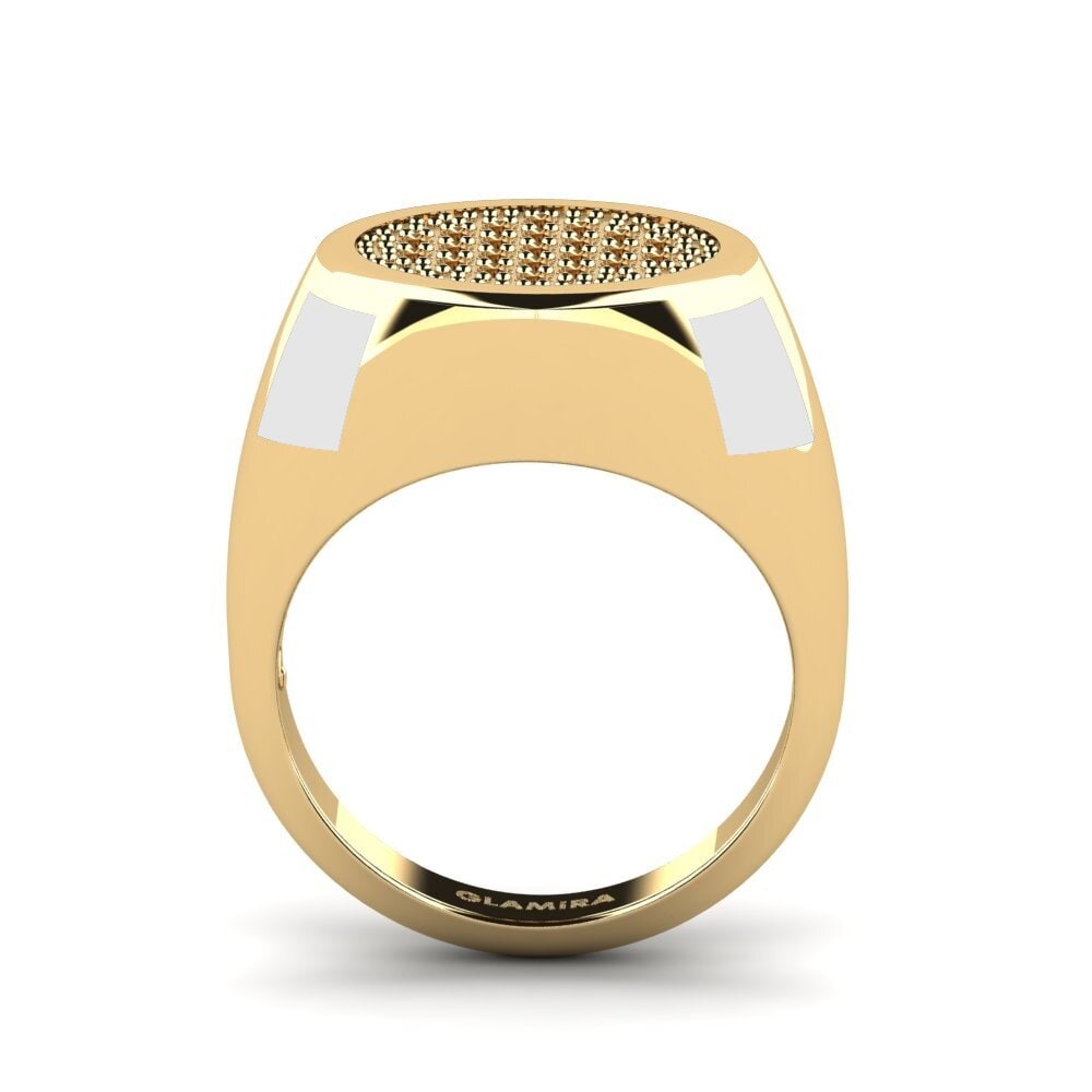 Brown Diamond Pinky Ring Ttrund