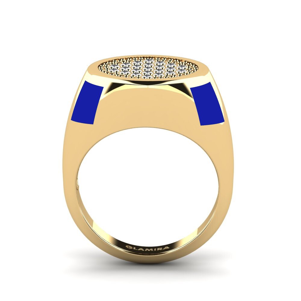 White sapphire Pinky Ring Ttrund