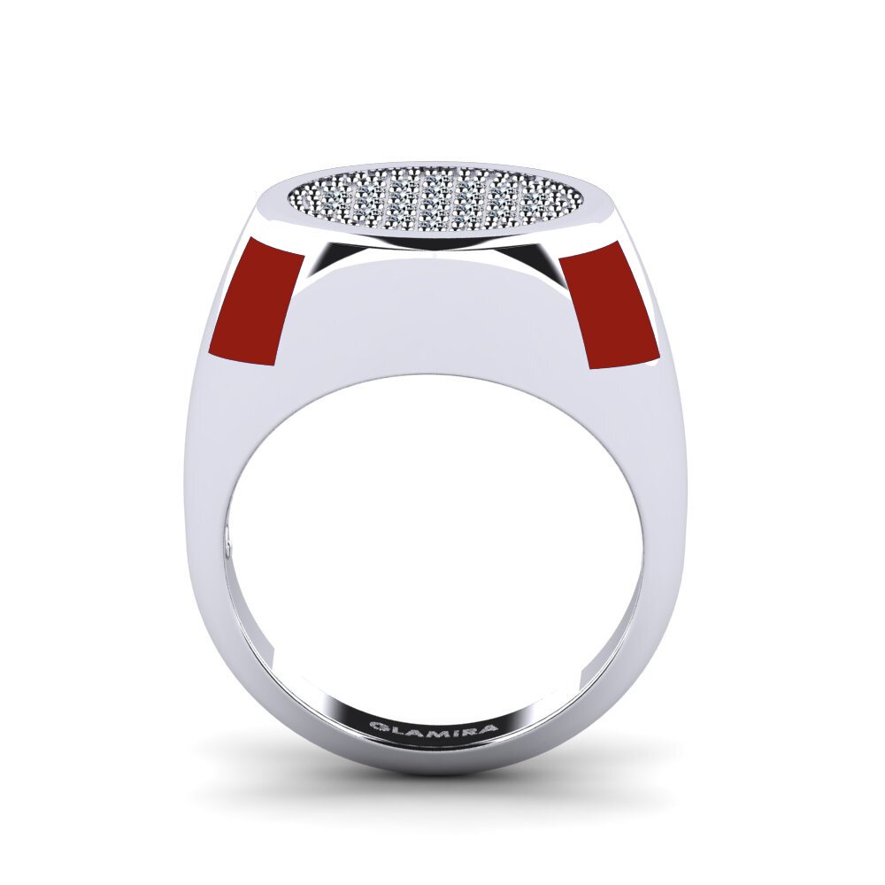 950 Palladium Pinker Ring Ttrund