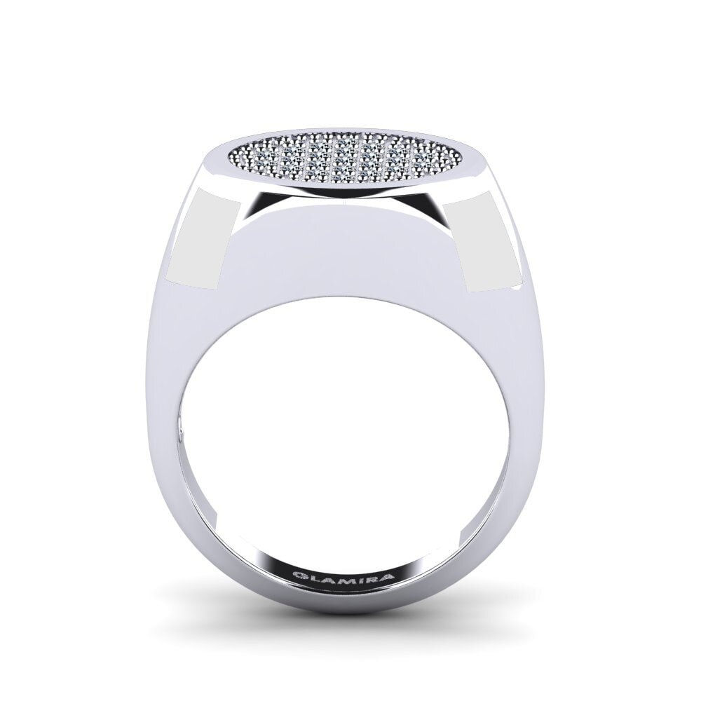 950 Palladium Pinker Ring Ttrund
