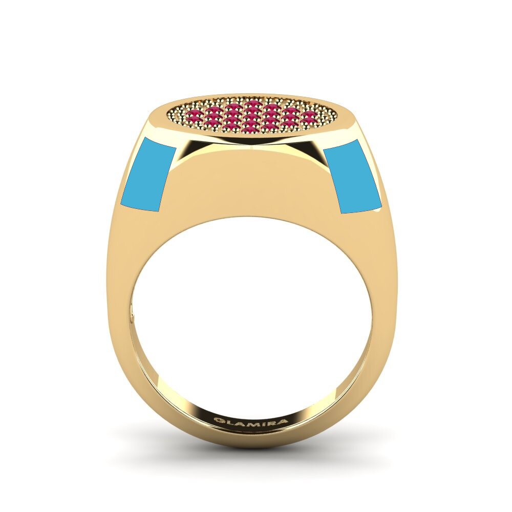 Ruby Pinky Ring Ttrund