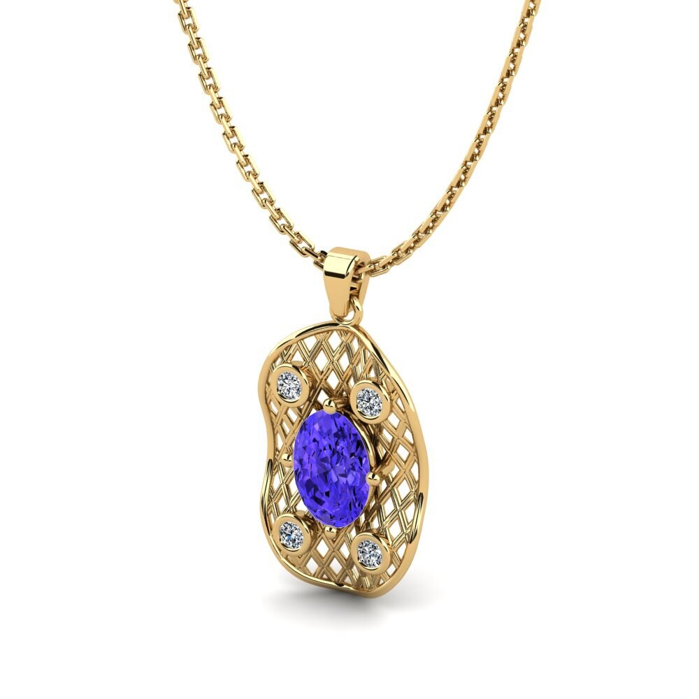 Tanzanite Women's Pendant Tumbes