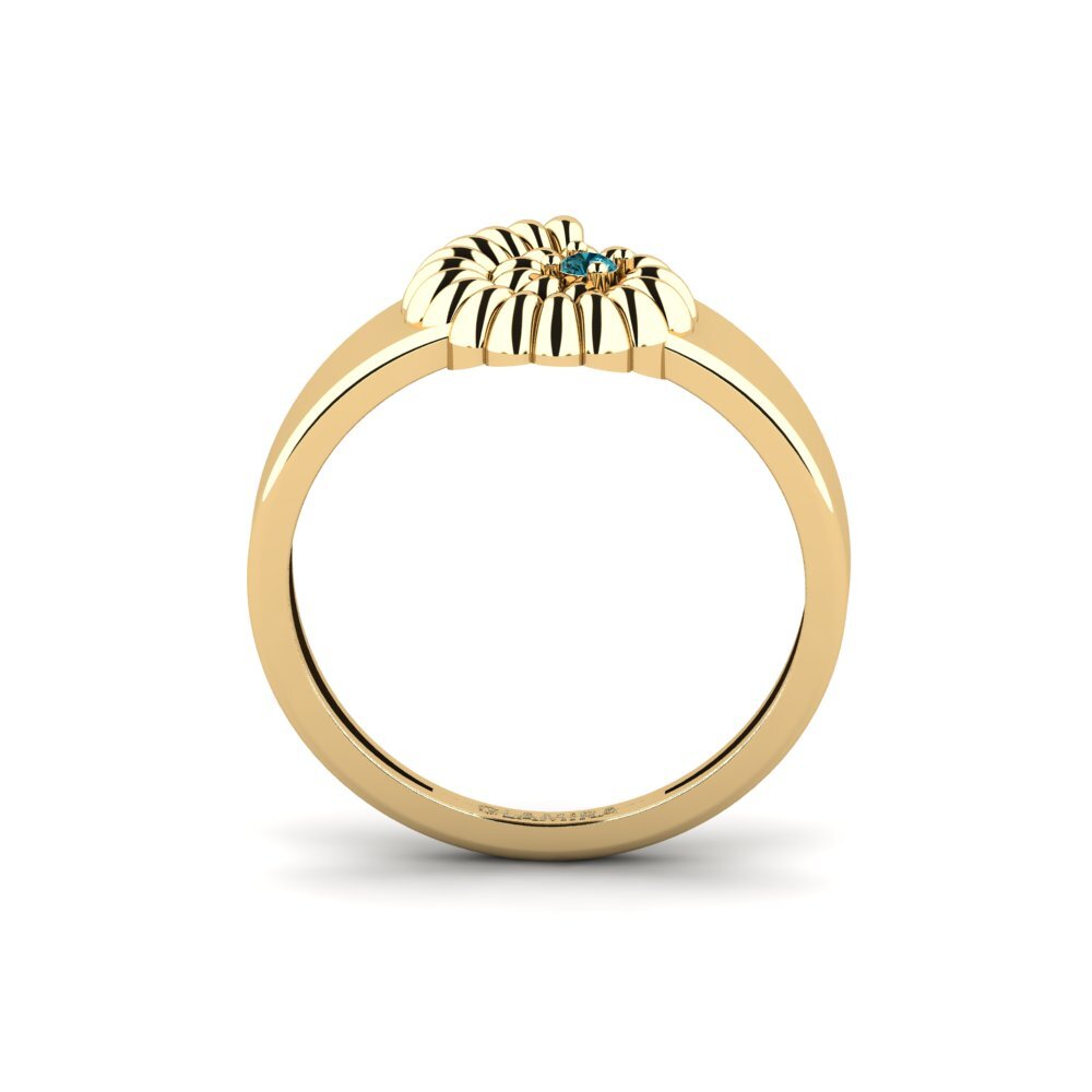 Blue Diamond Ring Tushan