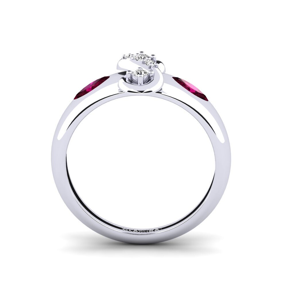 Rhodolite Garnet Ring Twoperson