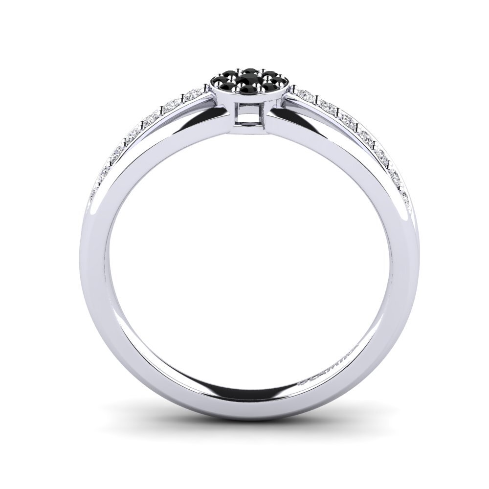 Black Diamond Engagement Ring Tynamo