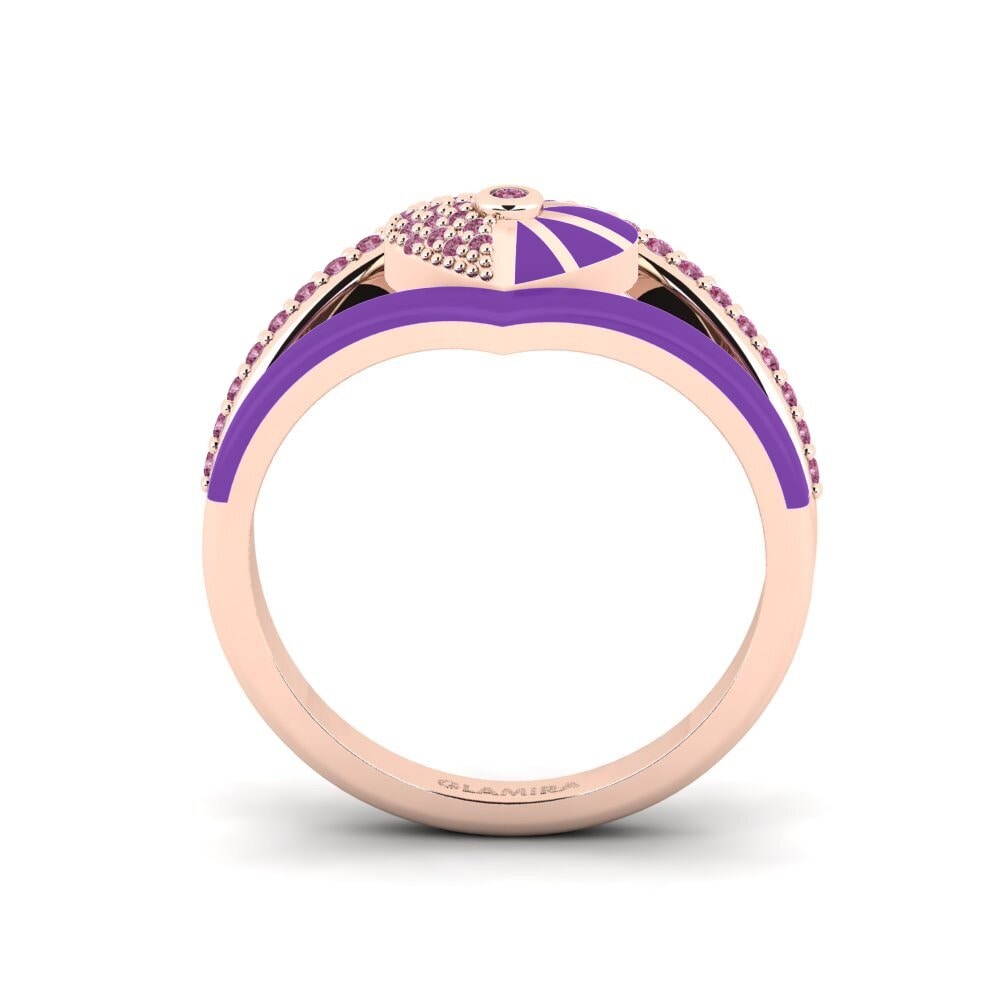 Rhodolite Garnet Ring Ultramarine