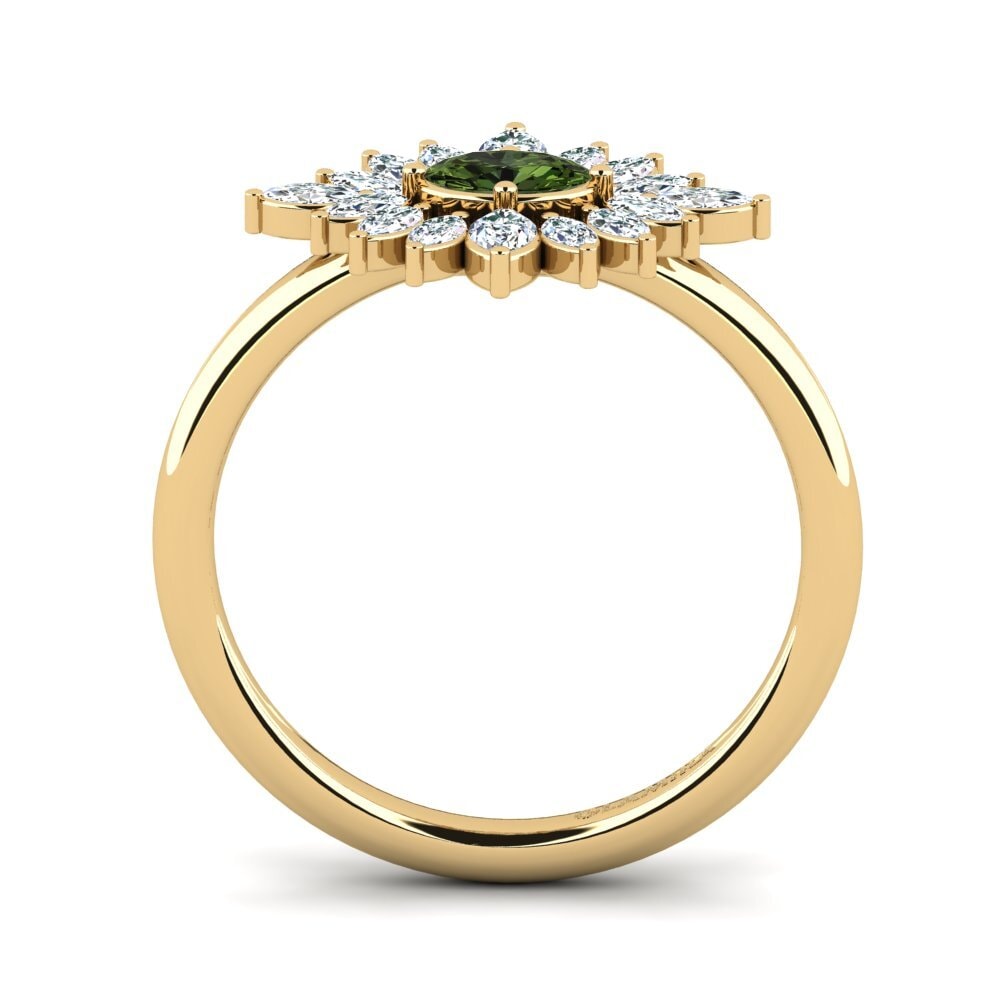 Green Sapphire Ring Unmuke