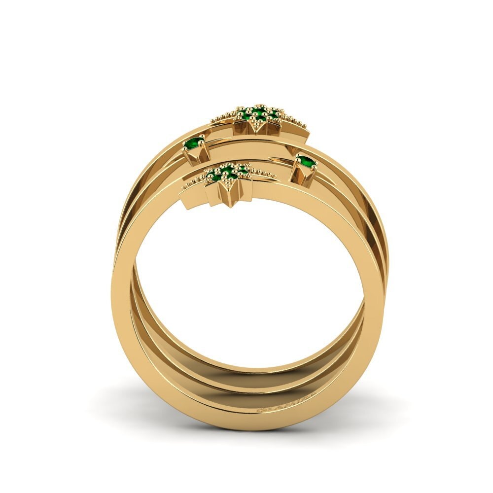 Circonita Verde Anillo Unuk