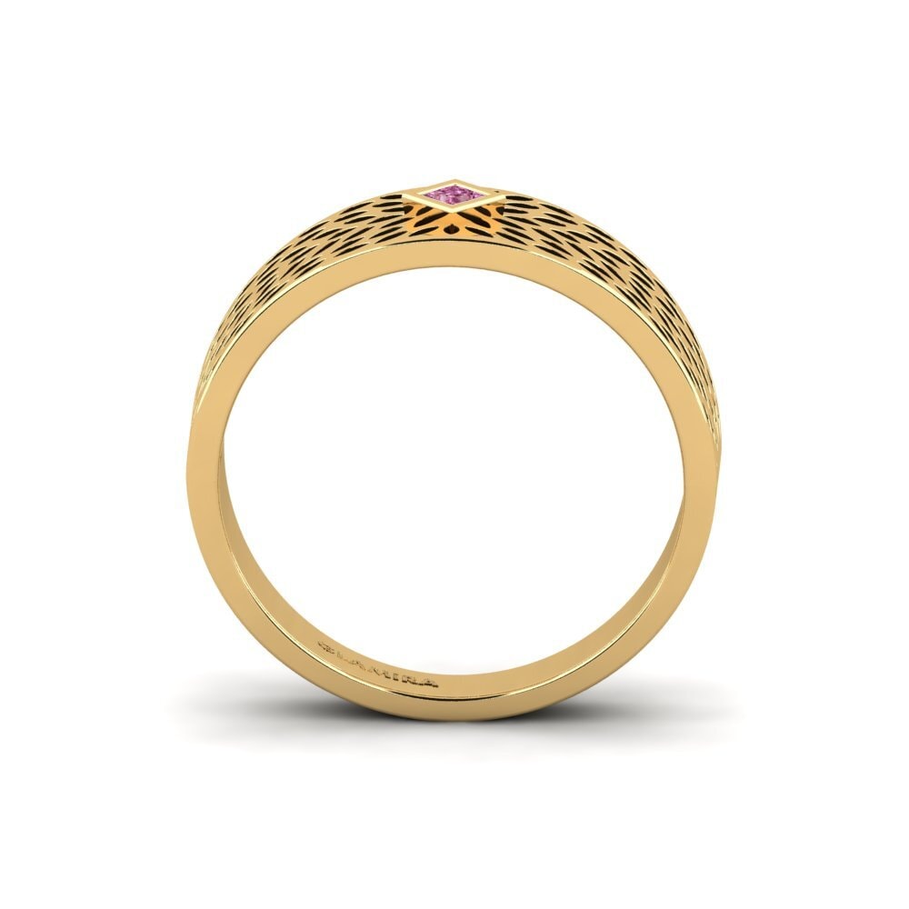 Rhodolite Garnet Engagement Ring Hui