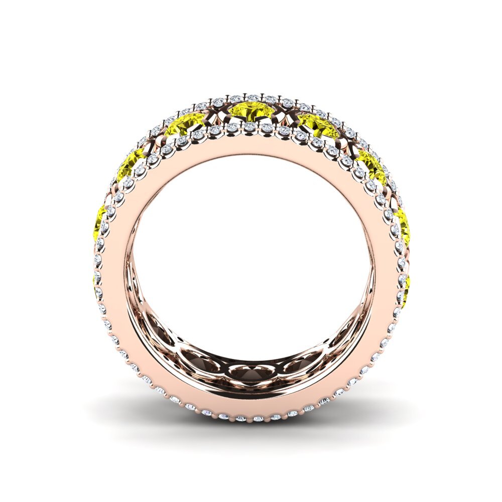 Yellow Diamond Ring Kisha