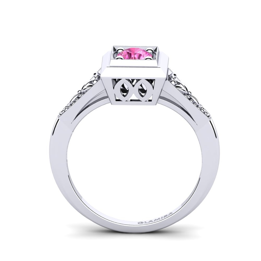 Topacio Rosa Anillo de compromiso Lynelle