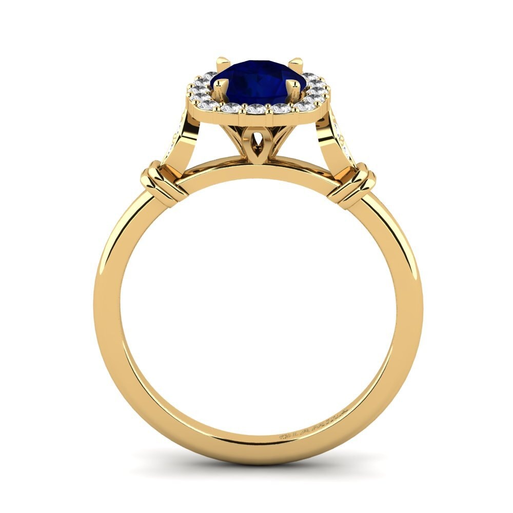 18ct Yellow Gold Engagement Ring Magdalen