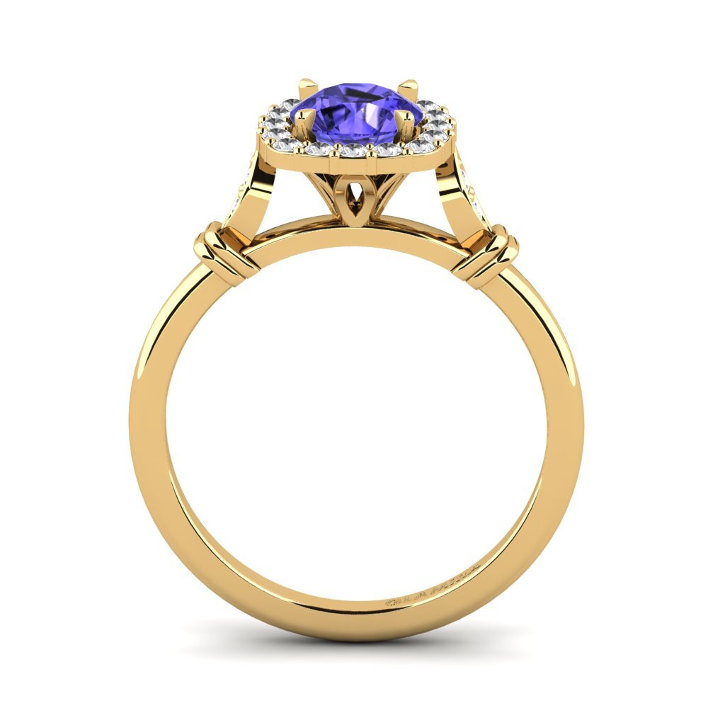18ct Yellow Gold Engagement Ring Magdalen