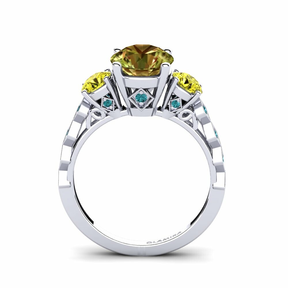 Sultan Stone Engagement Ring Marhta