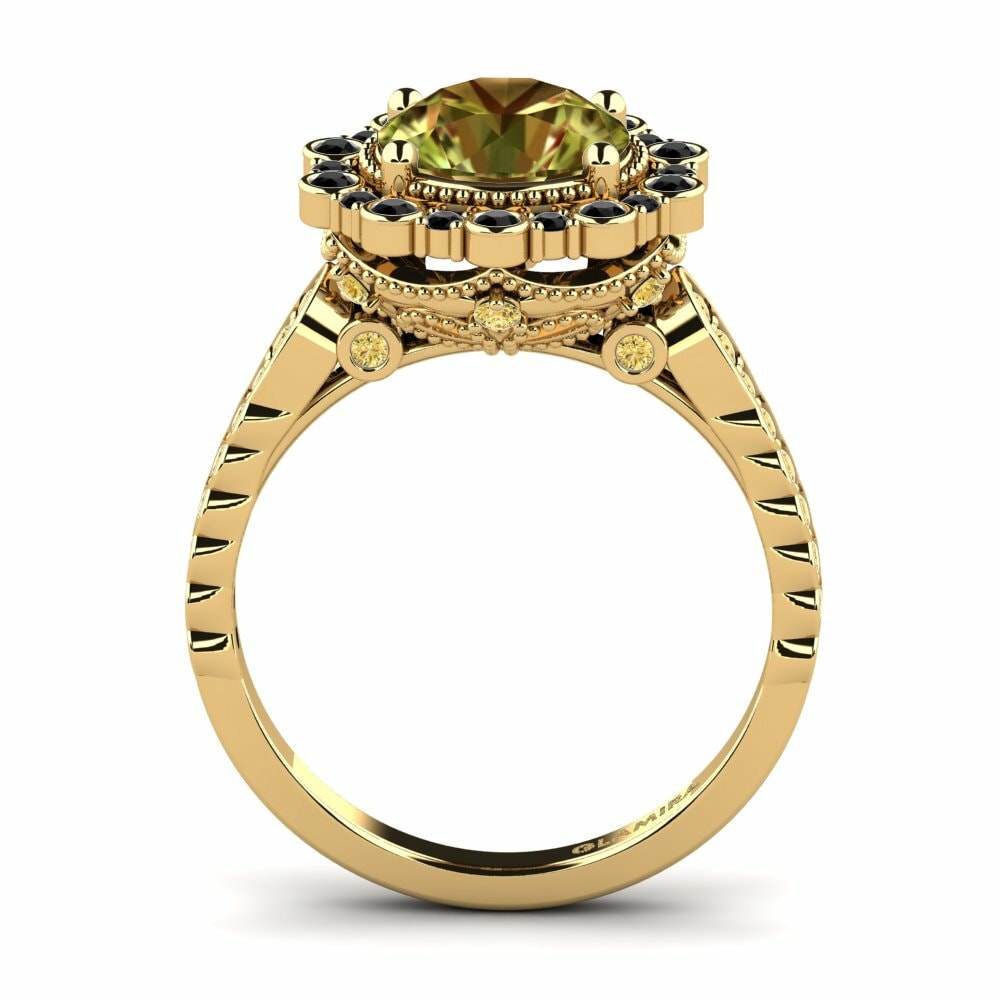 Sultan Stone Engagement Ring Marine