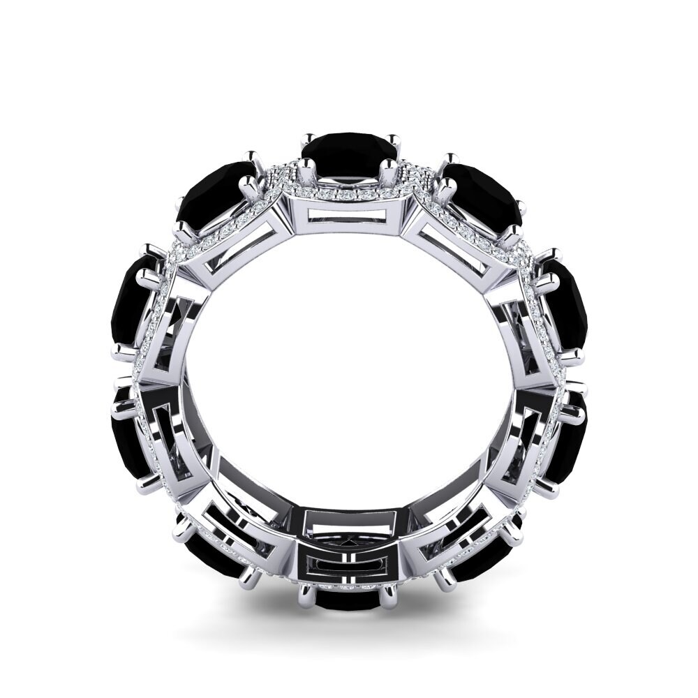 Black Sapphire Ring Tracie