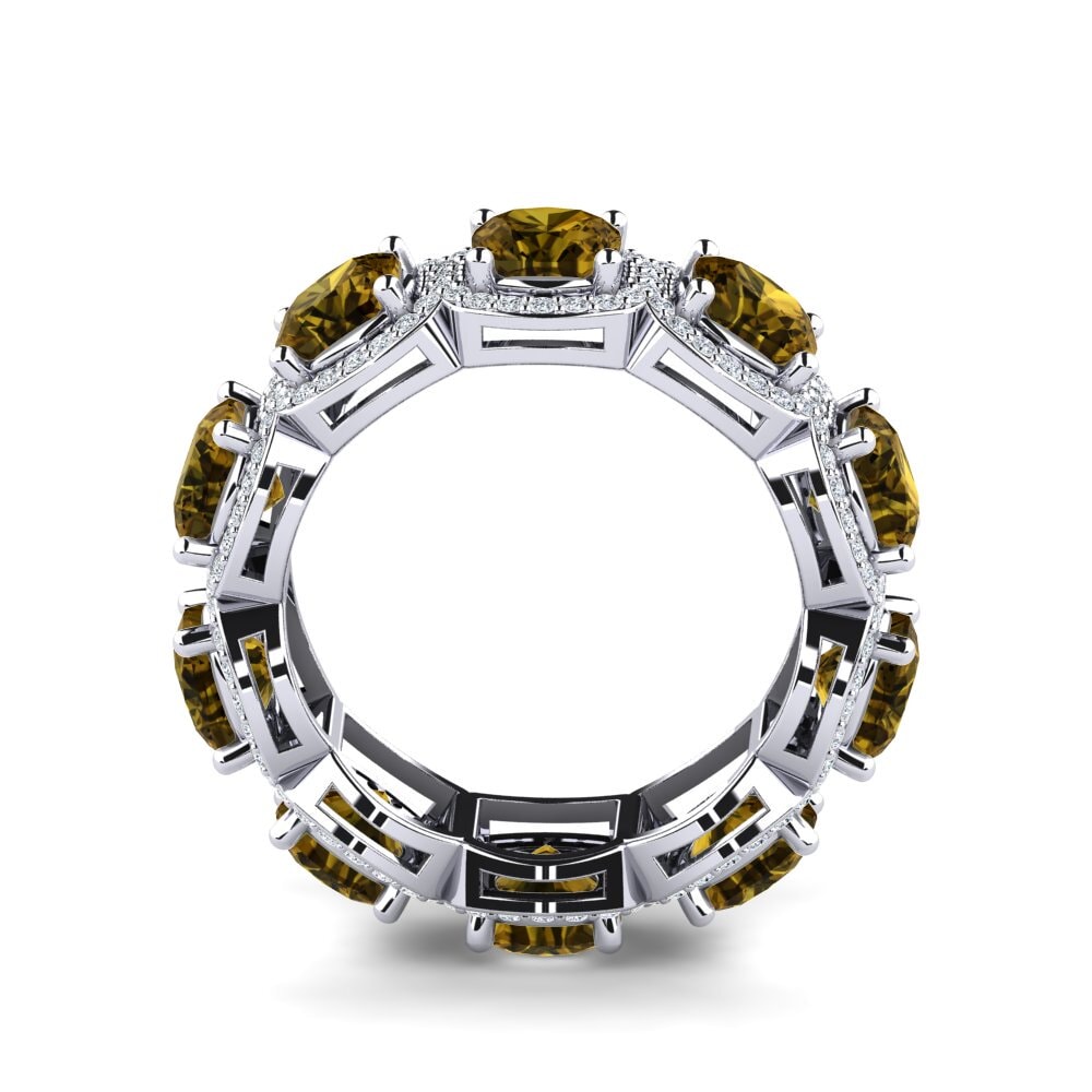 Brown Zircon Ring Tracie