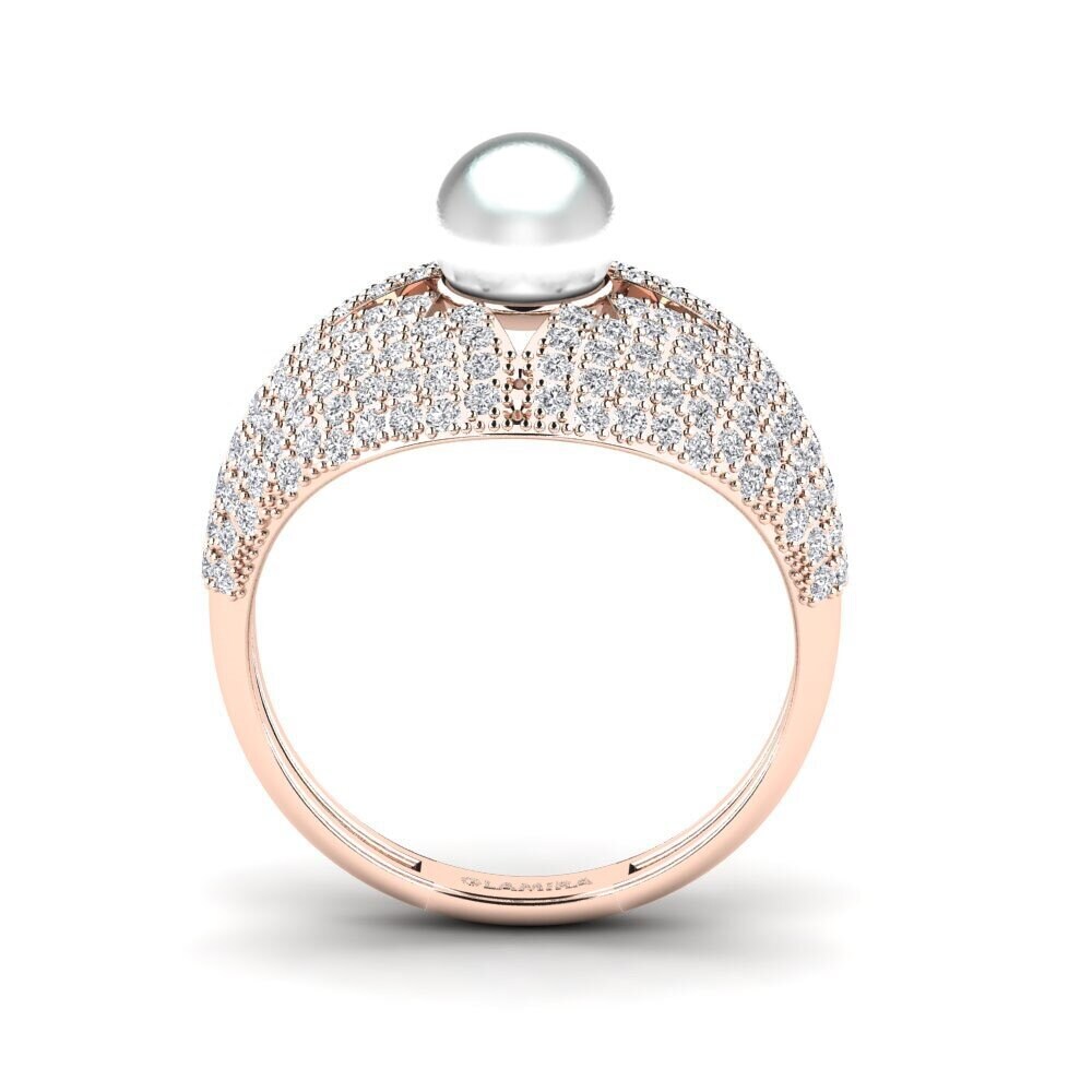 18k Oro Rosa Anillo Utsioki