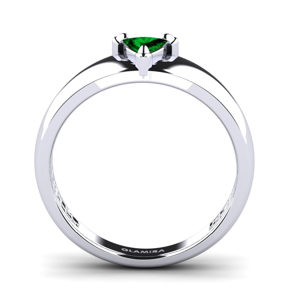 Green Zirconia Men's Ring Vacanza
