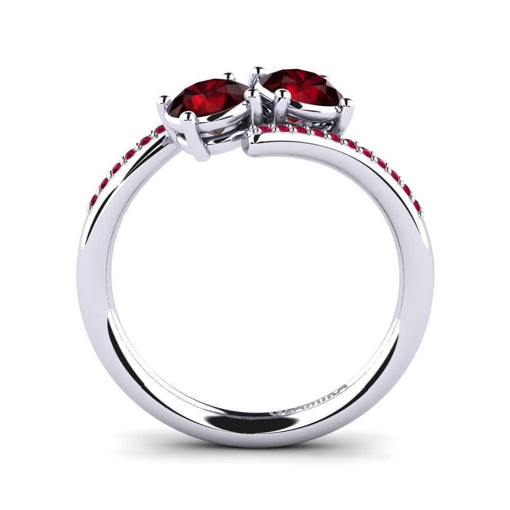 Garnet Ring Valeska