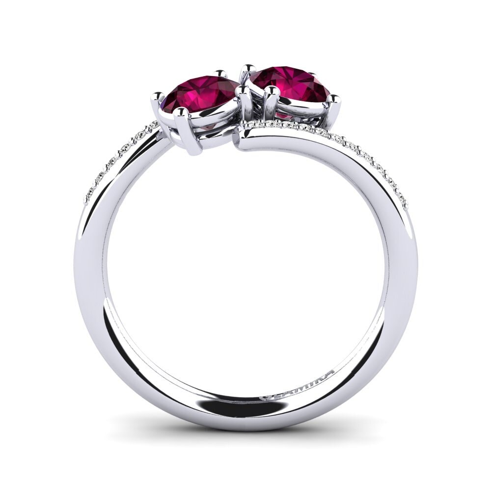 Rhodolite Garnet Ring Valeska