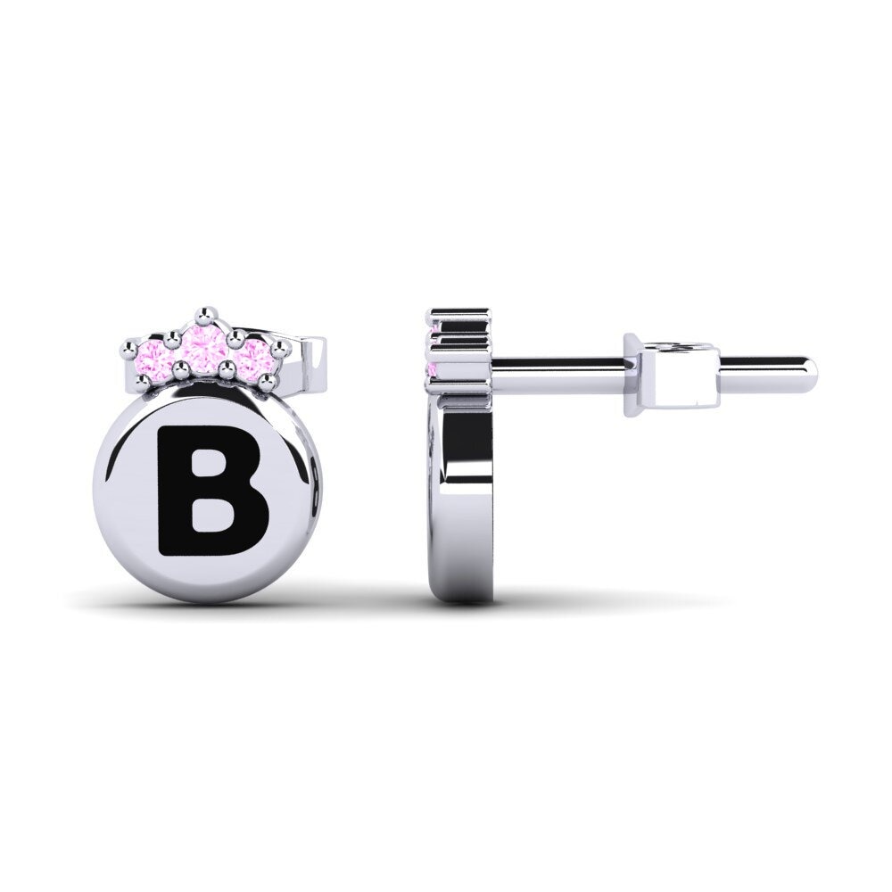 Pink Sapphire Women's Earring Vanita B