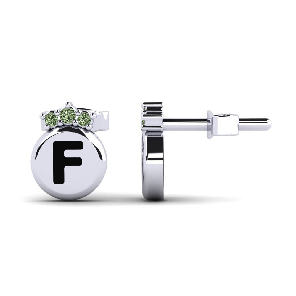 Green Diamond Women's Earring Vanita F