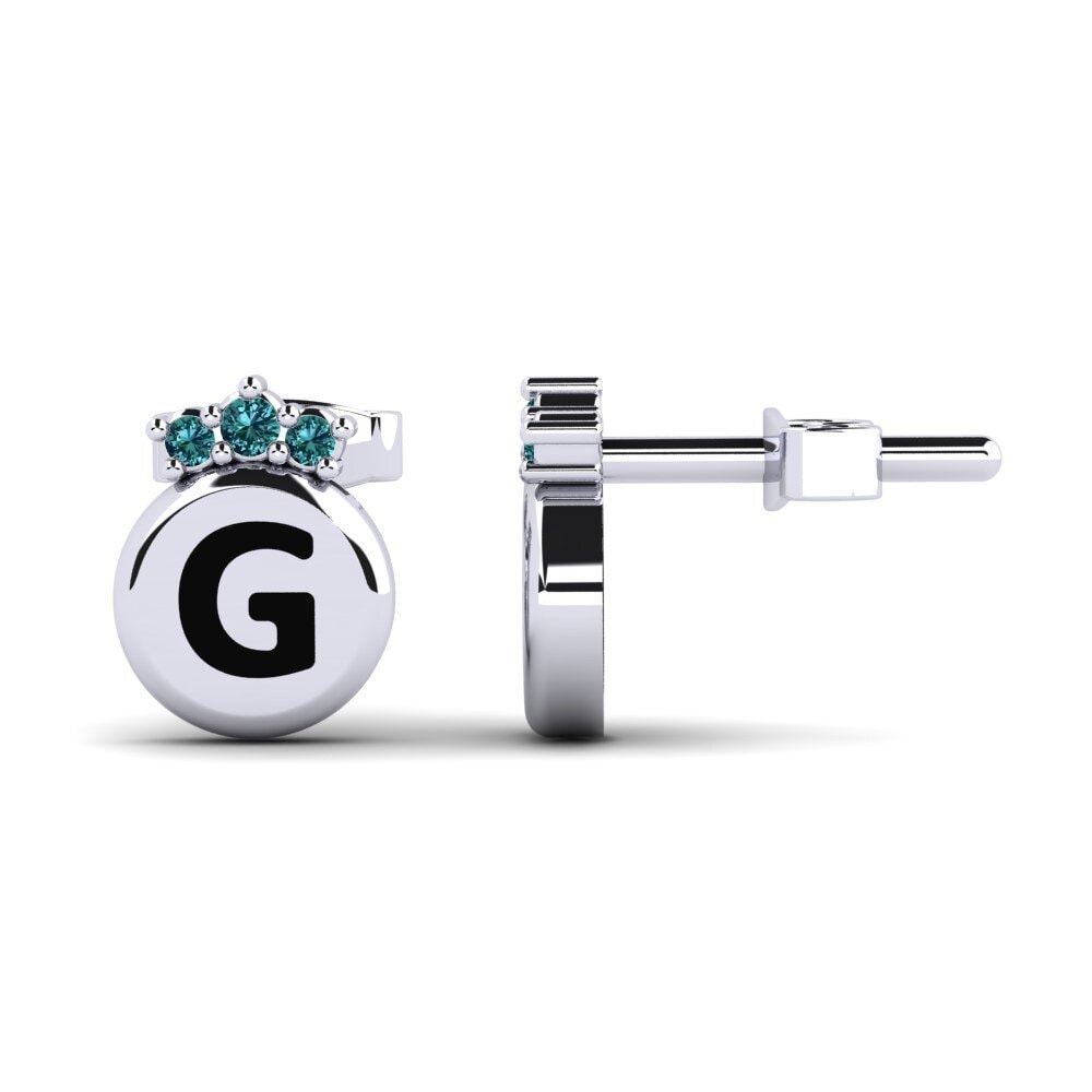 Blue Diamond Women's Earring Vanita G