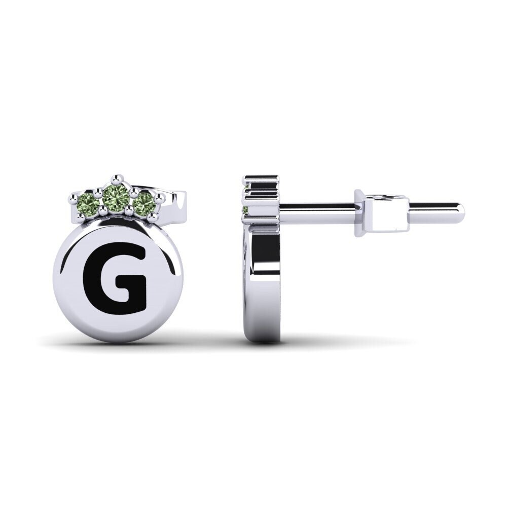Green Diamond Women's Earring Vanita G