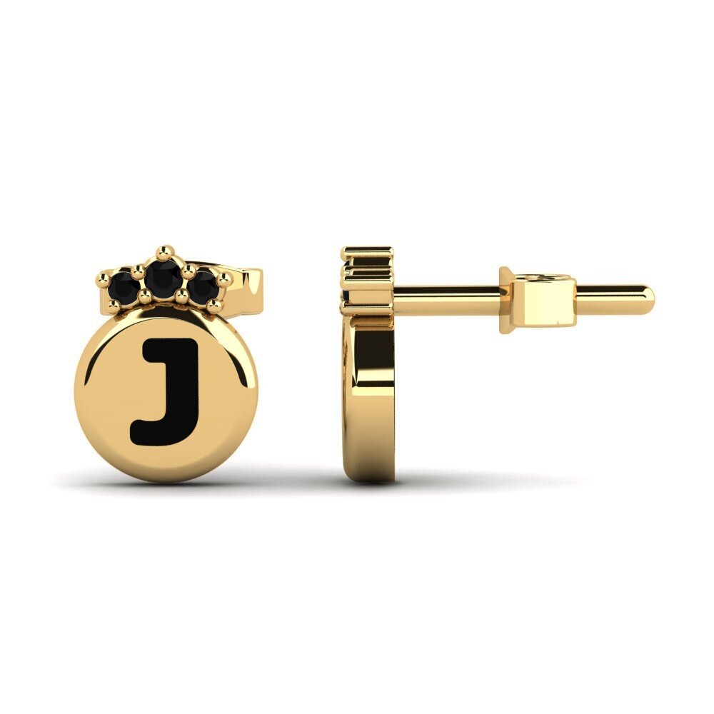 Black Sapphire Women's Earring Vanita J