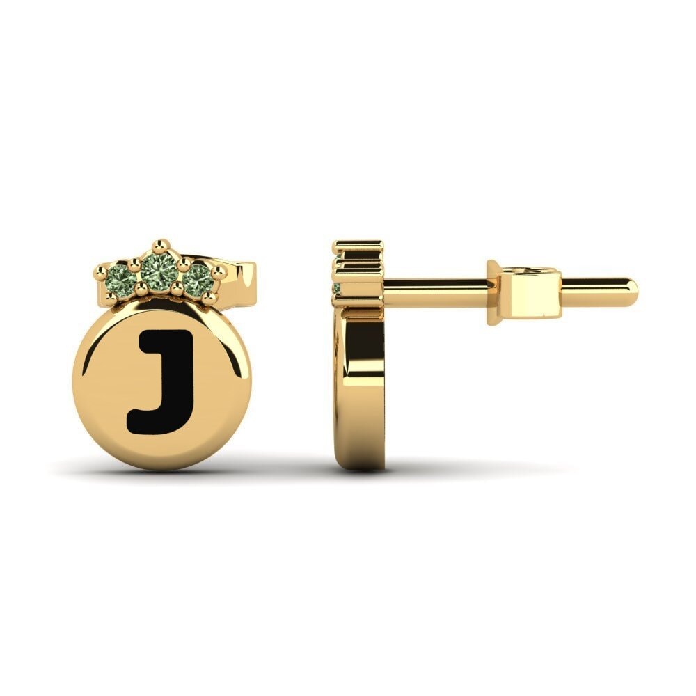 Green Diamond Women's Earring Vanita J