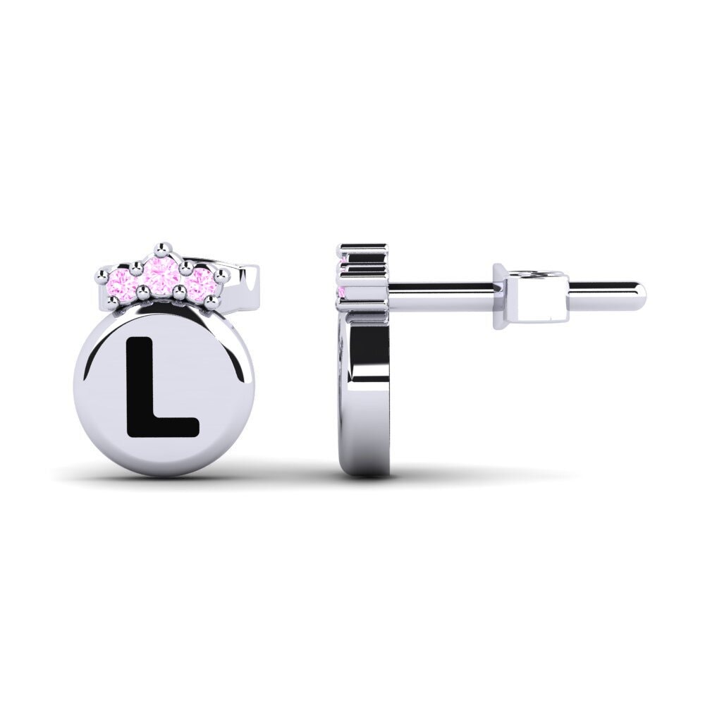 Pink Sapphire Women's Earring Vanita L