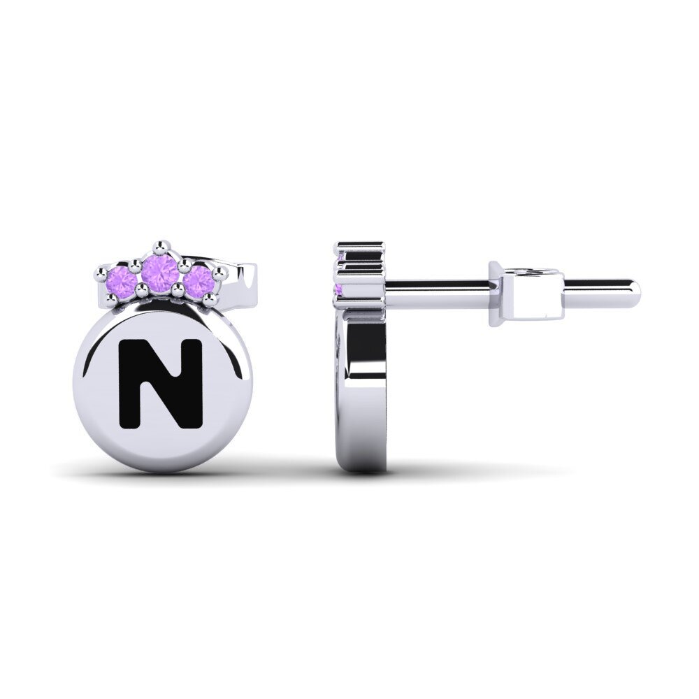 Amethyst Women's Earring Vanita N