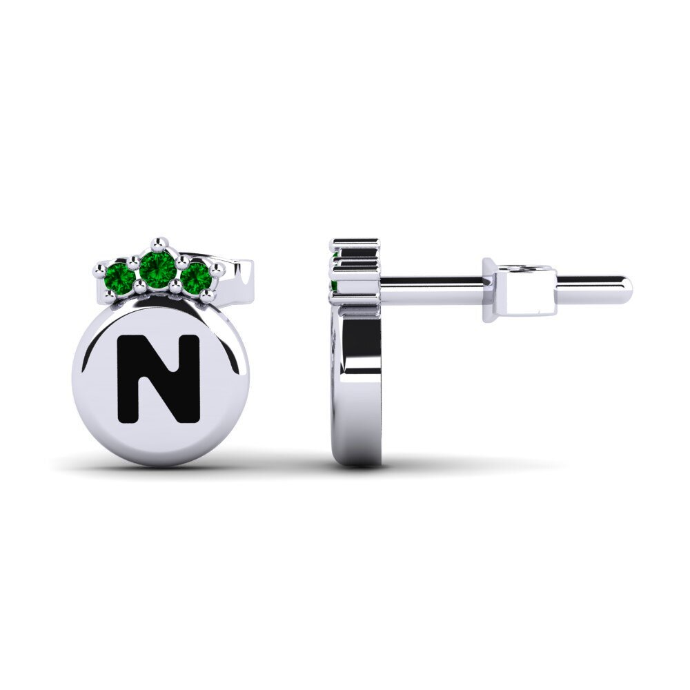 Green Zirconia Women's Earring Vanita N