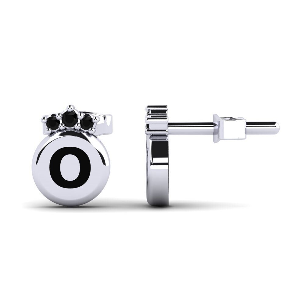 Black Sapphire Women's Earring Vanita O