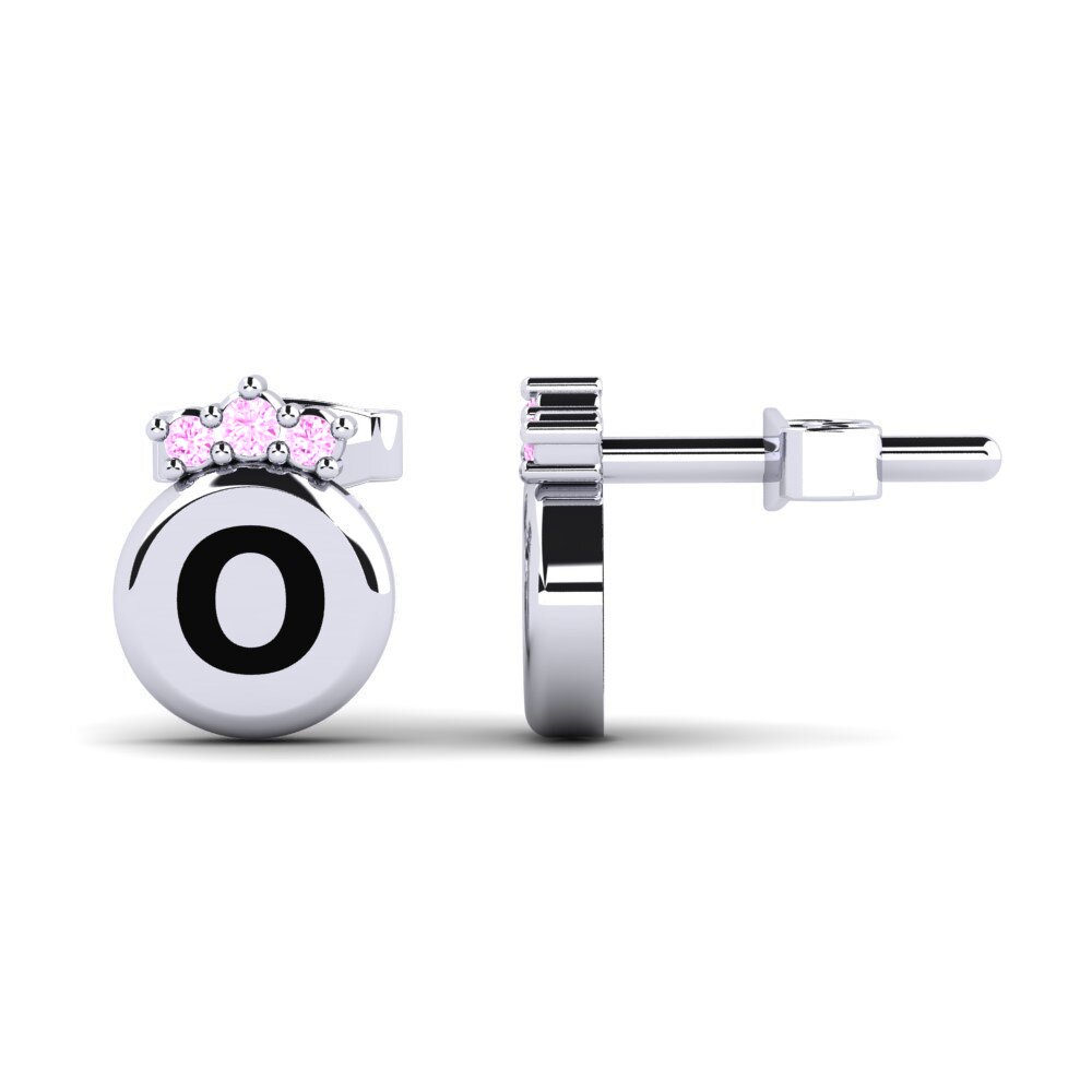 Pink Sapphire Women's Earring Vanita O