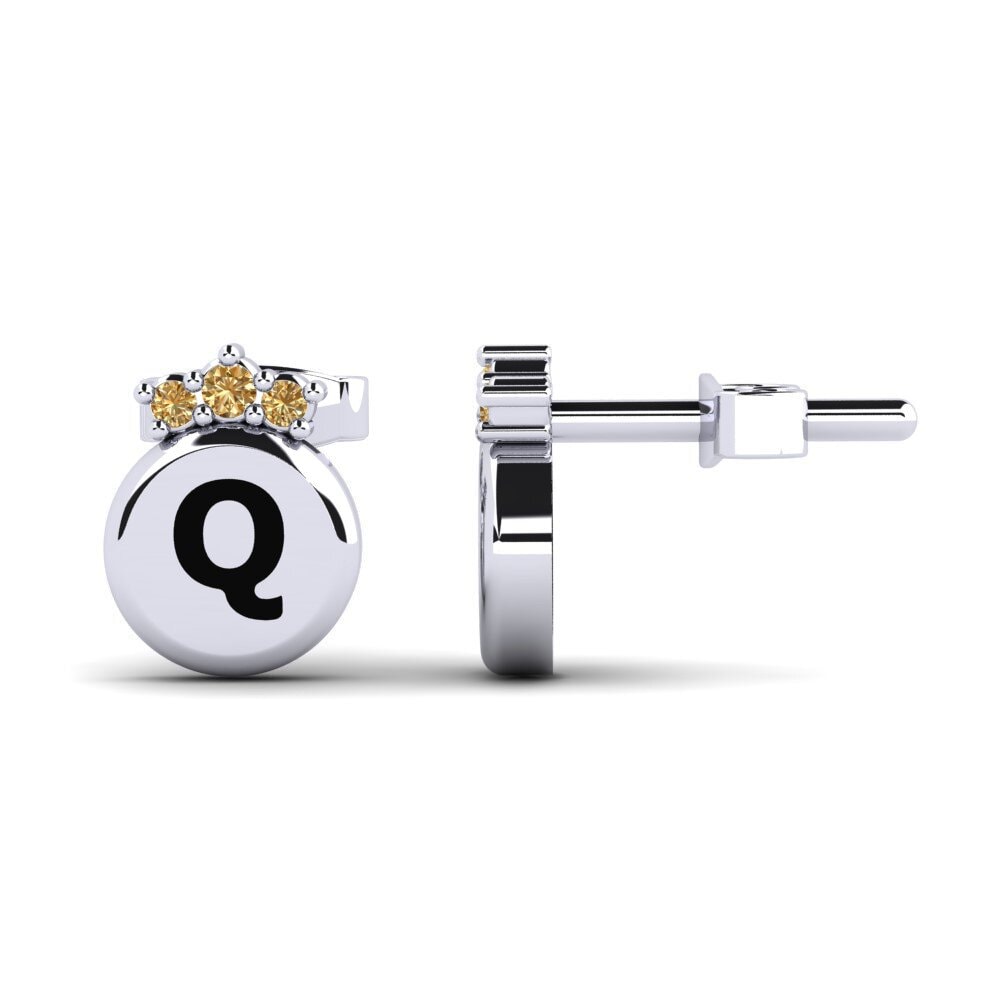 Brown Diamond Women's Earring Vanita Q