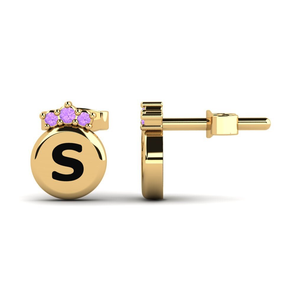 Amethyst Women's Earring Vanita S