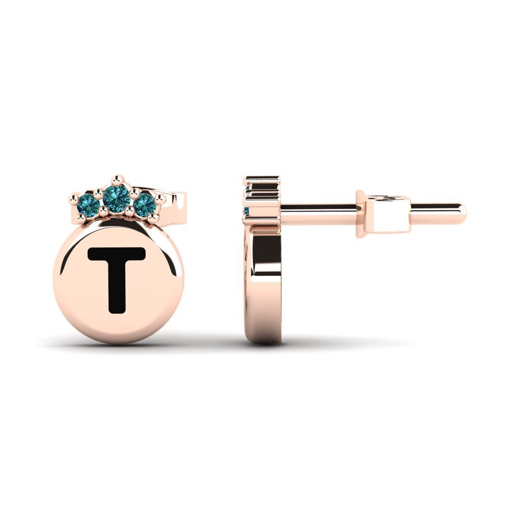 Blue Diamond Women's Earring Vanita T